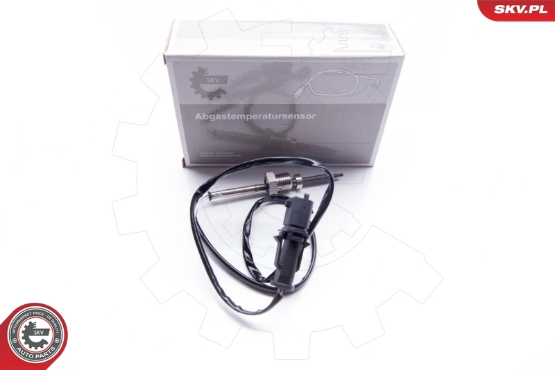 Sensor, exhaust gas temperature